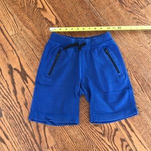 Elastic waist sweat shorts